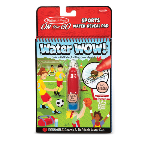 Water Wow! Sports - Water Reveal Pad On the Go Travel Activity