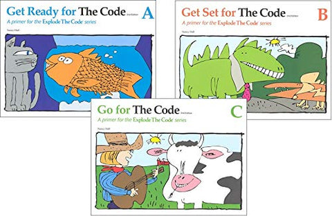 Explode the Code Primer Set, Books A, B, and C