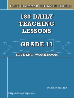 Easy Grammar Ultimate Series: Grade 11 Student Workbook [DAMAGED COVER]