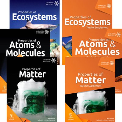 God's Design for Chemistry & Ecology Complete Set (4th Edition)