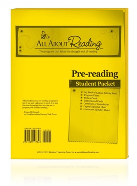 All About Reading Pre-reading: Student Packet