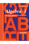 Saxon Algebra 1 (3rd Edition): Homeschool Packet