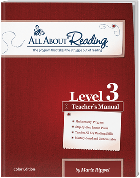 All About Reading Level 3 Teacher's Manual Color Edition