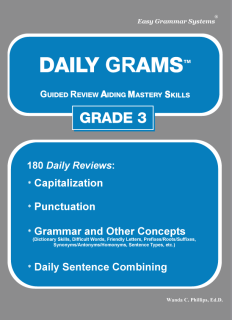 Daily Grams: Grade 3 Teacher Edition
