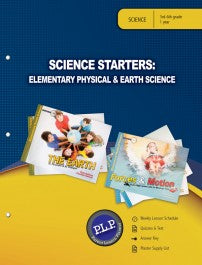 Science Starters: Elementary Physical & Earth Science - Parent Lesson Planner (Investigate the Possibilities) [DISCONTINUED]