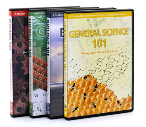 101 Science DVD Curriculum (Set of 4)