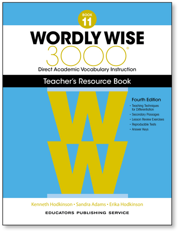 Wordly Wise 3000: Teacher's Resource Book 11 (4th Edition)