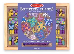 Butterfly Friends Wooden Bead Set