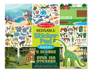 Habitats Reusable Sticker Pad