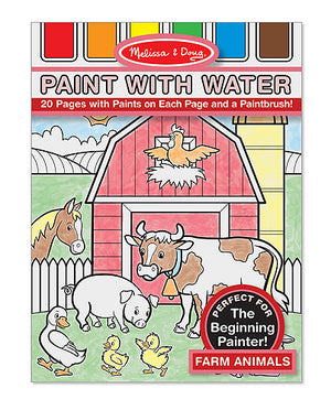 Paint with Water - Farm Animals