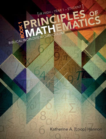 Principles of Mathematics: Book 1