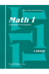 Saxon Math 1 Homeschool (1st Edition): Student Workbook Set