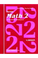 Saxon Math 2 Homeschool (1st Edition): Complete Kit