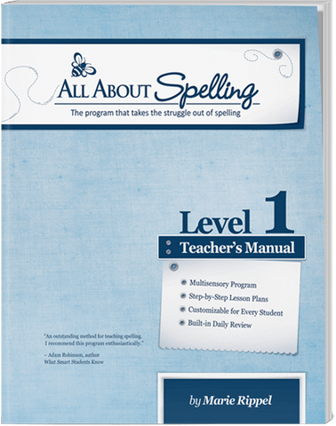 All About Spelling Level 1: Teacher's Manual