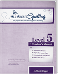 All About Spelling Level 5: Teacher's Manual
