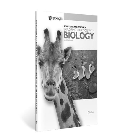 Exploring Creation with Biology (3rd Edition): Solutions Manual