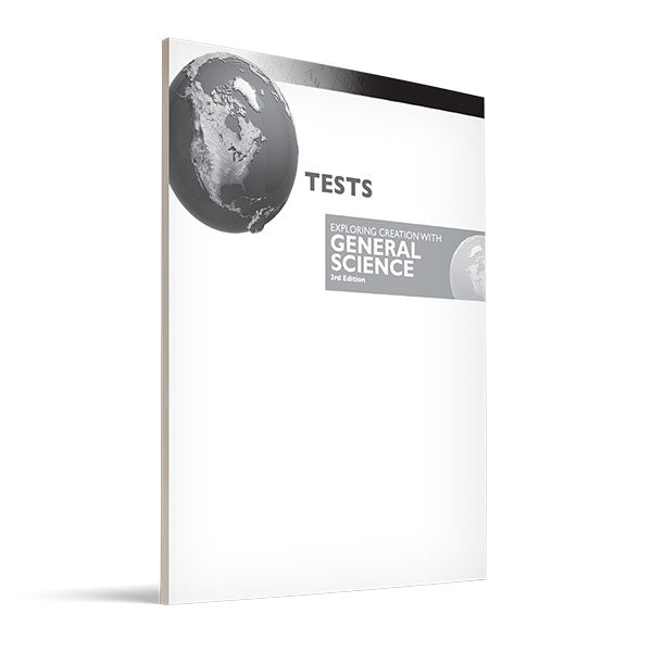 Exploring Creation with General Science (3rd Edition): Test pages ...