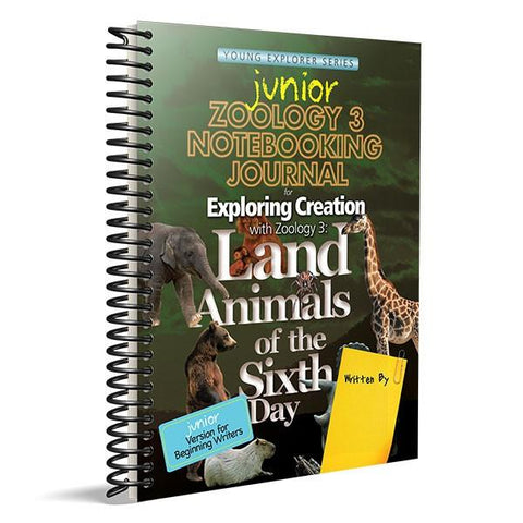 Exploring Creation with Zoology 3: Junior Notebooking Journal [DAMAGED COVER]