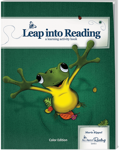 All About Reading Level 2: Leap into Reading Activity Book (Color Edition)