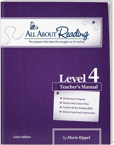 All About Reading Level 4: Teacher's Manual (Color Edition)