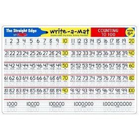Counting to 100 Write-A-Mat