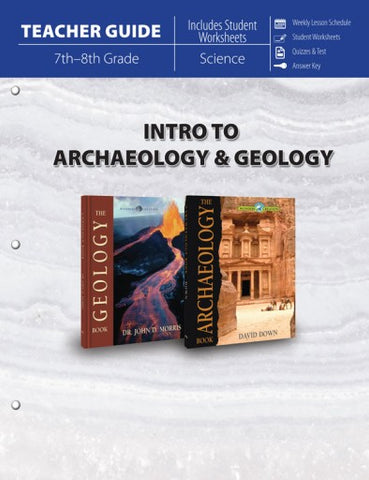 Intro to Archaeology & Geology (Teacher Guide)