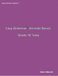 Easy Grammar Ultimate Series: Grade 10 Tests [DAMAGED COVER]