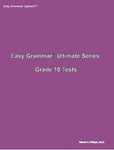 Easy Grammar Ultimate Series: Grade 10 Tests