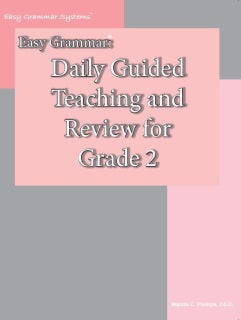 Easy Grammar: Grade 2: Teacher Edition